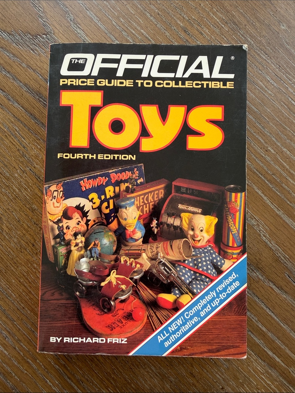 The Official Price Guide to Collectible Toys - Black Cover by Richard Fritz 1987